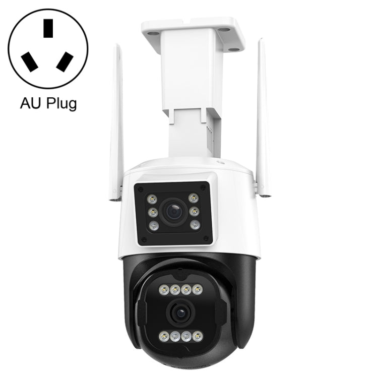QX103 Humanoid Recognition AI Alarm WiFi Dome Dual IP Camera(AU Plug) - free shipping - PMC TechLife - Order now!