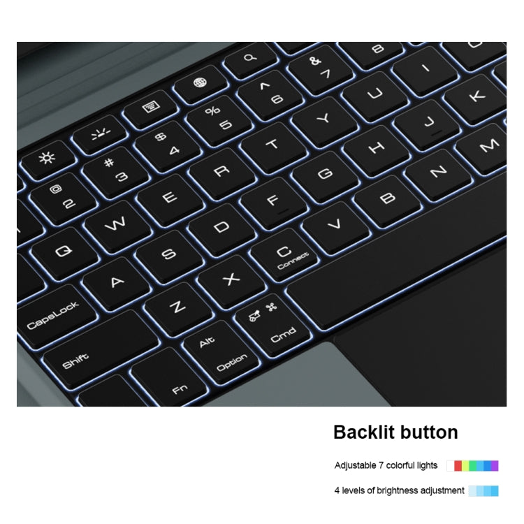 For iPad Air 2020/2022 / Pro 11 2022 Nillkin Backlit Version Bumper Link Keyboard Case - free shipping - PMC TechLife - Order now!