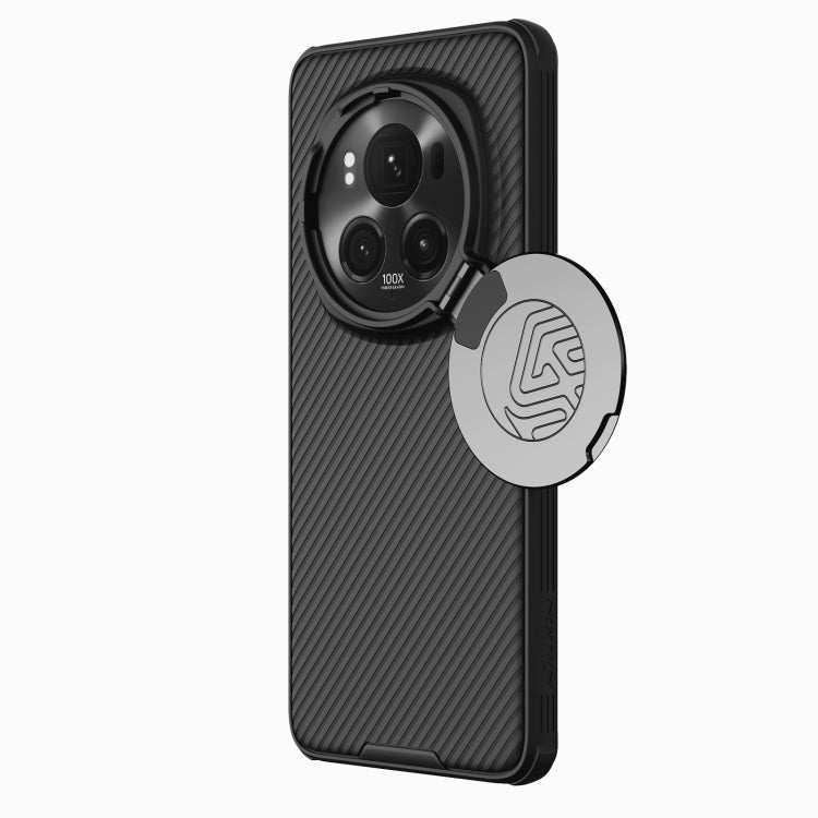 For Honor Magic6 Pro NILLKIN CamShield Prop MagSafe Magnetic PC Phone Case(Black) - Honor Cases by NILLKIN | Online Shopping South Africa | PMC TechLife | Buy Now Pay Later Mobicred