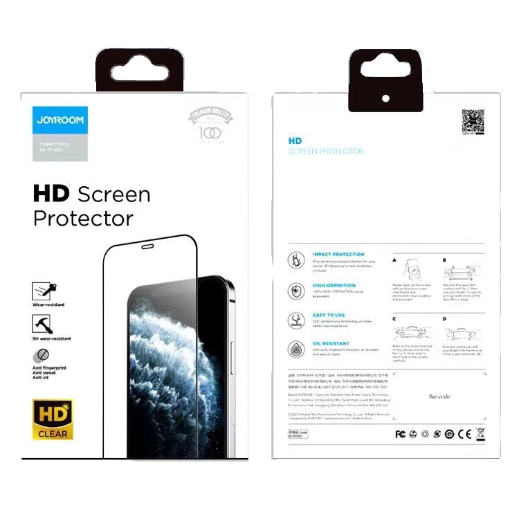 For iPhone 12 Pro Max JOYROOM Knight Series 2.5D Big Screen HD Tempered Glass Film - iPhone 12 Pro Max Tempered Glass by JOYROOM | Online Shopping South Africa | PMC Jewellery