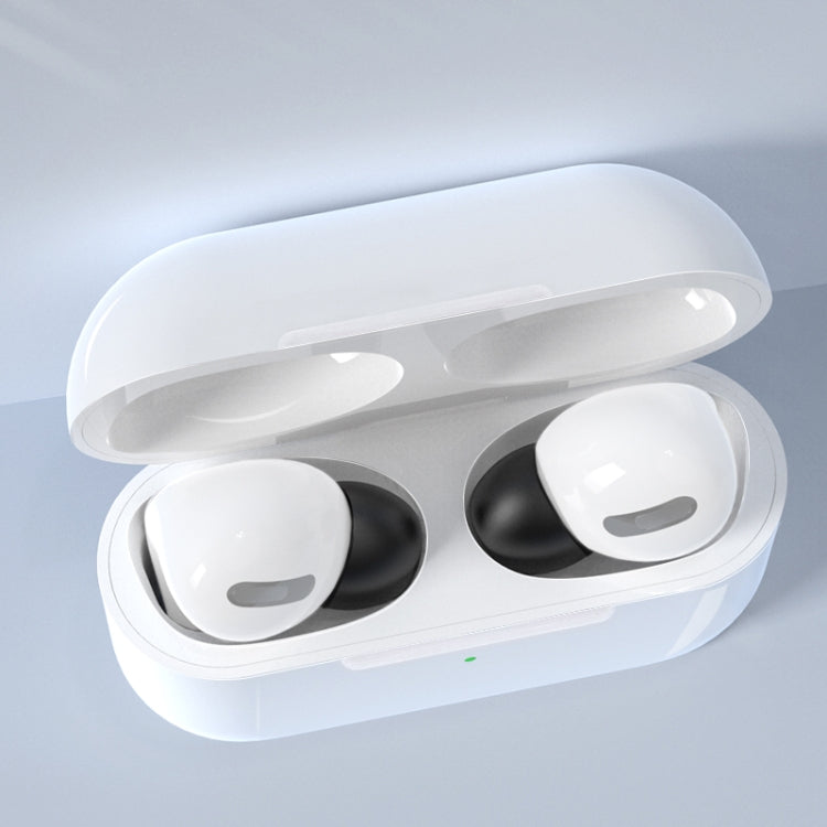 12 PCS Wireless Earphone Replaceable Silicone + Memory Foam Ear Cap Earplugs for AirPods Pro, with Storage Box(White + Grey) - Anti-dust & Ear Caps by PMC Jewellery | Online Shopping South Africa | PMC Jewellery