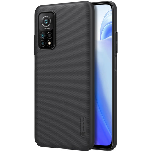 For Xiaomi Mi 10T / 10T Pro 5G NILLKIN Frosted Concave-convex Texture PC Protective Case(Black) - Xiaomi Cases by NILLKIN | Online Shopping South Africa | PMC Jewellery