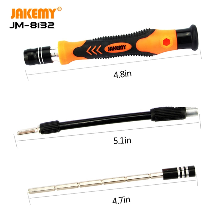 JAKEMY JM-8132 45 in 1 Precision Screwdriver Tool Set - Screwdriver Set by JAKEMY | Online Shopping South Africa | PMC Jewellery | Buy Now Pay Later Mobicred