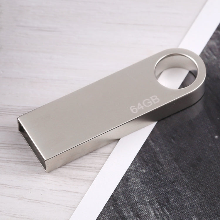 64GB Metal USB 2.0 Flash Disk - USB Flash Drives by PMC TechLife | Online Shopping South Africa | PMC TechLife