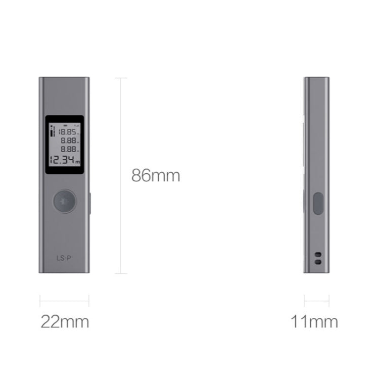 Original Xiaomi Youpin LS-P Portable Laser Range Finder, Test Distance: 40m - Laser Rangefinder by Xiaomi | Online Shopping South Africa | PMC Jewellery