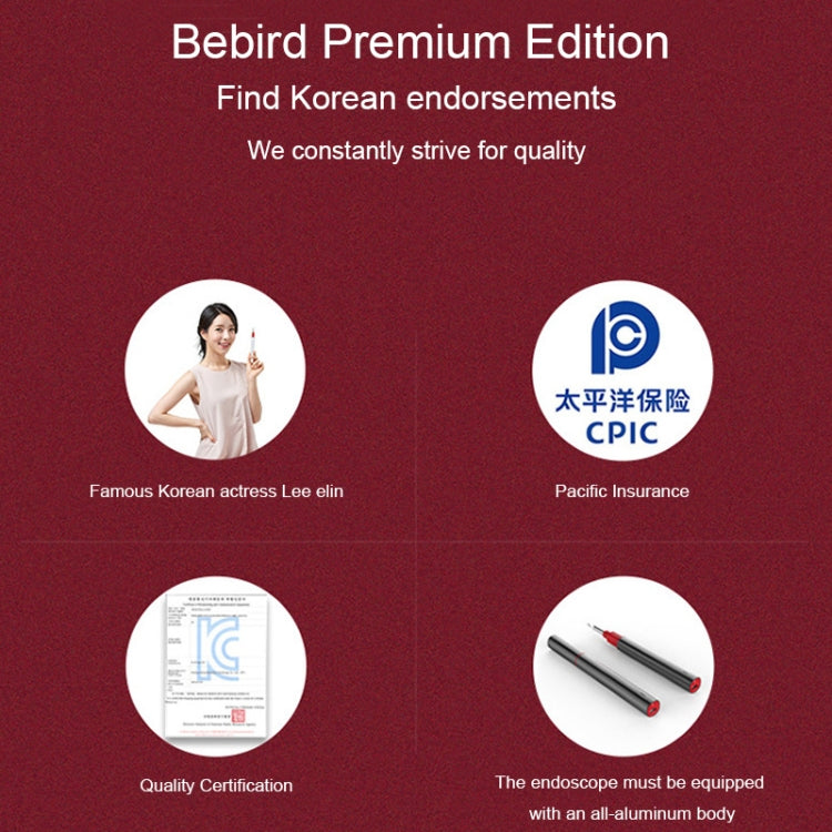 Bebird B1 Intelligent HD Visual Ear Cleaner Earwax Tool, Standard Version(Black) - free shipping - PMC TechLife - Order now!
