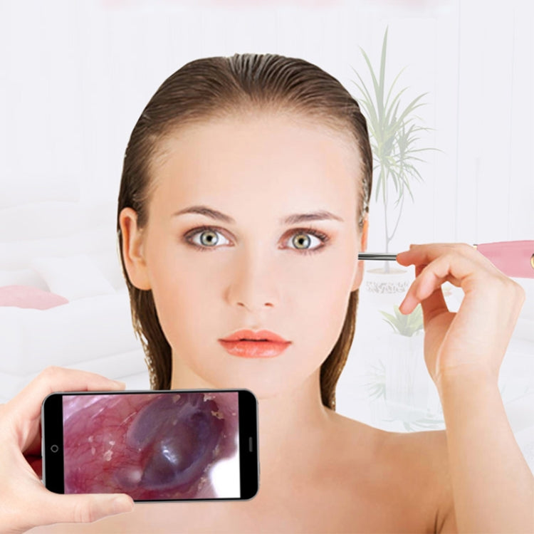 A1 WiFi Endoscope Camera 720P Ear Cleaning Wireless Safe Ear Pick Tool Visual Ear Spoon, Diameter: 3.9mm(White) - Ear Care Tools by PMC TechLife | Online Shopping South Africa | PMC TechLife