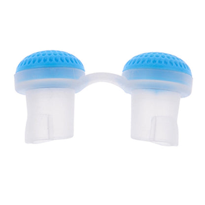 2 PCS 2 in 1 ABS Silicone Anti Snoring Air Purifier(Blue) - Anti Snoring Tools by PMC Jewellery | Online Shopping South Africa | PMC Jewellery