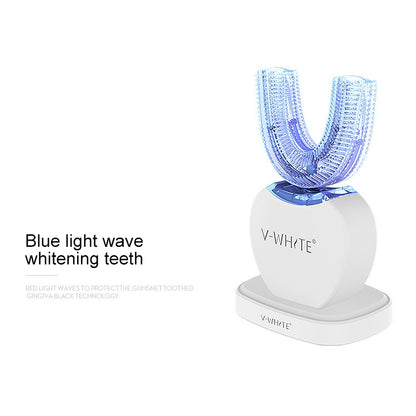 Vwhite 3 Cleaning Modes Silicone Electric Automatic Beauty Tooth Instrument(Blue) - Teeth Whitening by PMC Jewellery | Online Shopping South Africa | PMC Jewellery