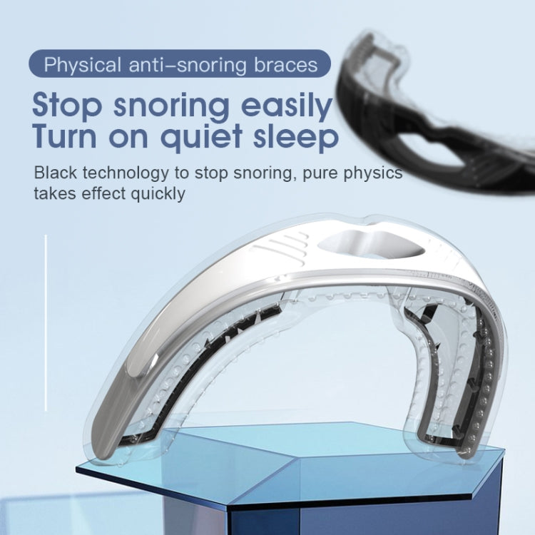 YJK100 Silicone + ABS Stop Snoring Device Anti Snore (Black) - Anti Snoring Tools by PMC Jewellery | Online Shopping South Africa | PMC Jewellery
