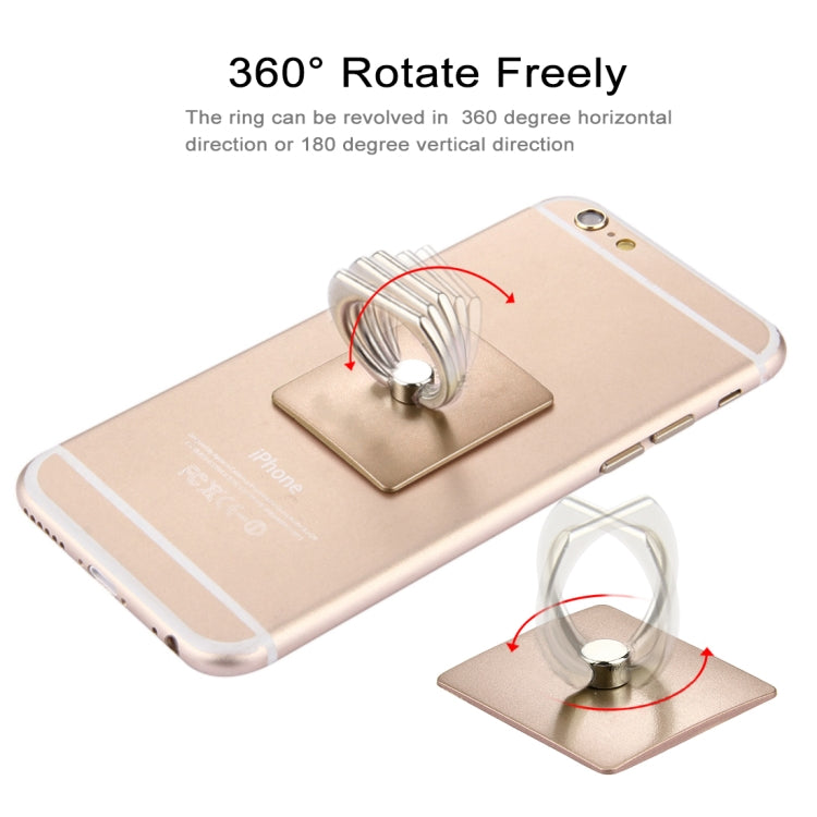 [HK Warehouse] 360 Degrees Rotation Ring Phone Holder(Gold) - Ring Holder by PMC TechLife | Online Shopping South Africa | PMC TechLife