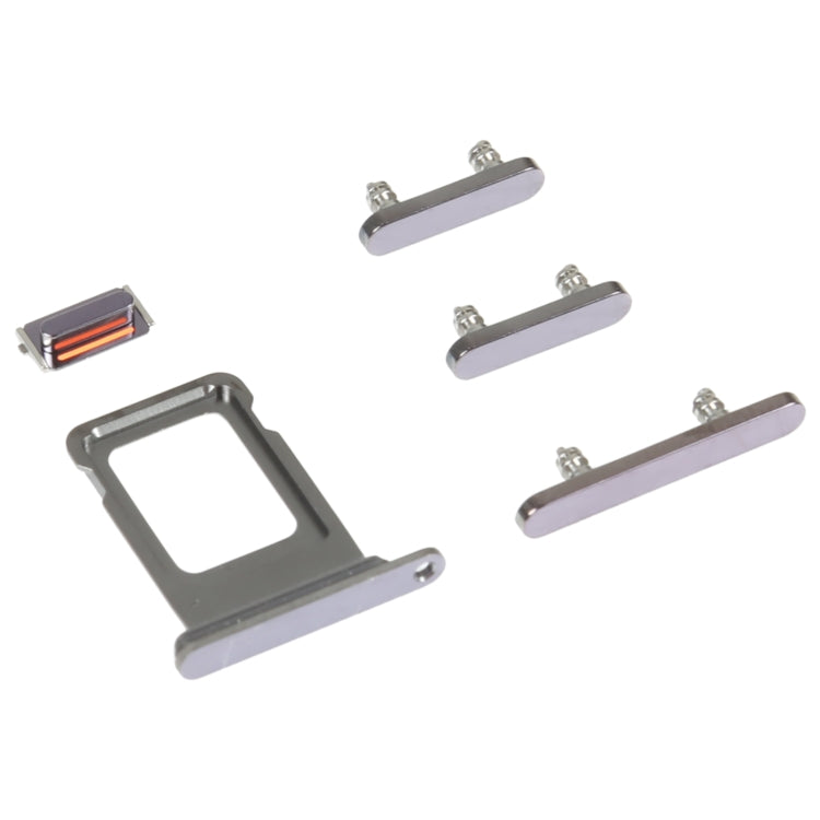 SIM Card Tray + Side Keys for iPhone 14 Pro Max(Purple) -  by PMC TechLife | Online Shopping South Africa | PMC TechLife