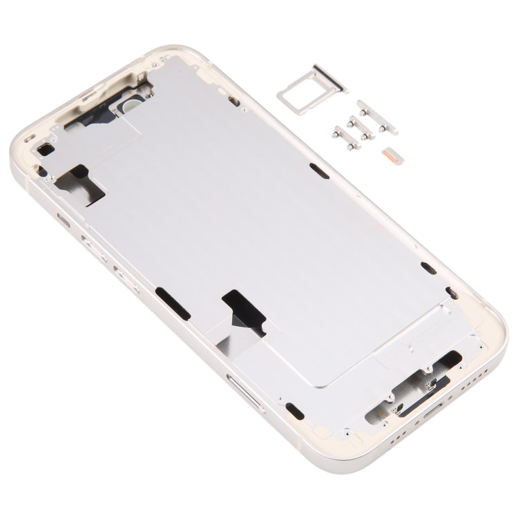 For iPhone 14 Battery Back Cover with Middle Frame / Side Keys(Gold) -  by PMC Jewellery | Online Shopping South Africa | PMC Jewellery