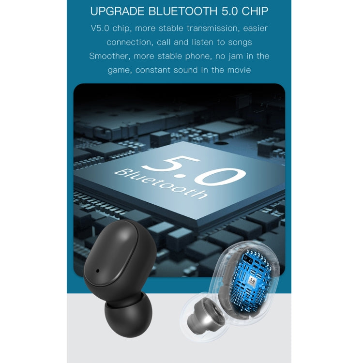 H6 TWS Bluetooth 5.0 Wireless Bluetooth Earphone with Digital Display & Charging Box, Support for Siri & HD Calls - TWS Earphone by PMC TechLife | Online Shopping South Africa | PMC TechLife