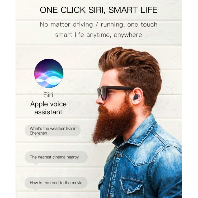 H6 TWS Bluetooth 5.0 Wireless Bluetooth Earphone with Digital Display & Charging Box, Support for Siri & HD Calls - TWS Earphone by PMC TechLife | Online Shopping South Africa | PMC TechLife