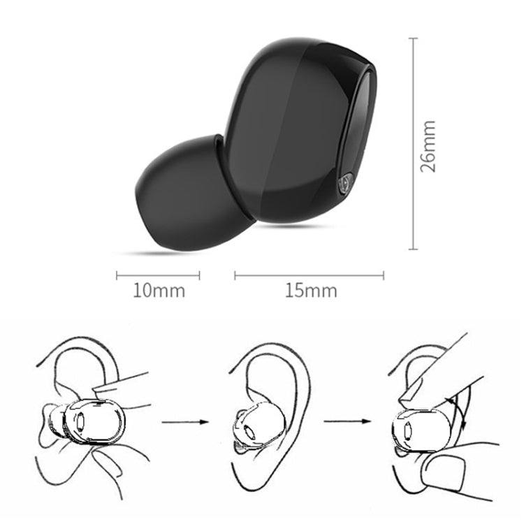 G10 TWS Bluetooth 5.0 Wireless Bluetooth Earphone with Charging Box, Support Digital Display & HD Call & Power Bank(Black) - TWS Earphone by PMC TechLife | Online Shopping South Africa | PMC TechLife