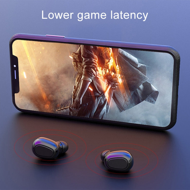 L-21 9D Sound Effects Bluetooth 5.0 Touch Wireless Bluetooth Earphone with Charging Box, Support HD Call (Pink) - Bluetooth Earphone by PMC TechLife | Online Shopping South Africa | PMC TechLife