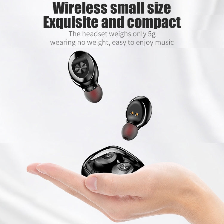 XG-8 TWS Digital Display Touch Bluetooth Earphone with Magnetic Charging Box(Blue) - TWS Earphone by PMC TechLife | Online Shopping South Africa | PMC TechLife