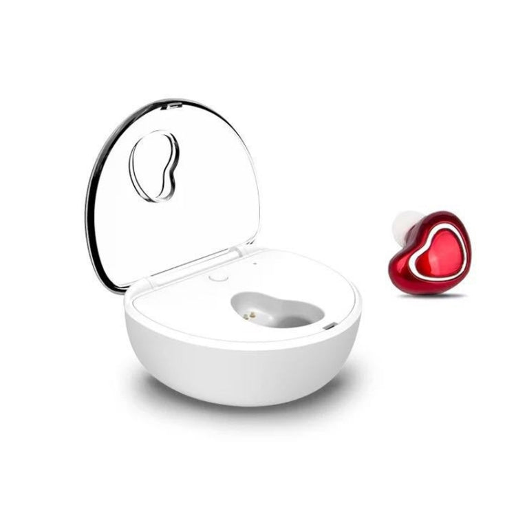 X7 Bluetooth 4.1 Mini Invisible Wireless Sports Bluetooth Earphone with Charging Box (Red) - Bluetooth Earphone by PMC TechLife | Online Shopping South Africa | PMC TechLife
