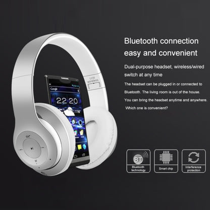 L150 Wireless Bluetooth V5.0 Headset (Silver) - Headset & Headphone by PMC Jewellery | Online Shopping South Africa | PMC Jewellery