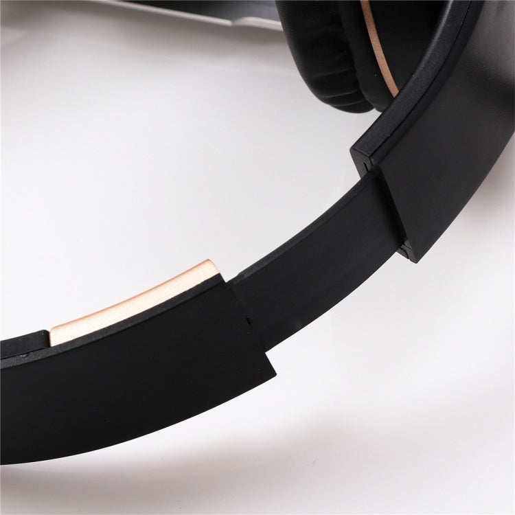 A1 Bluetooth 4.2 Candy Color Super Base Bluetooth Headphone, Support Music Play & Switching & Volume Control & Answer(Gold) - Headset & Headphone by PMC TechLife | Online Shopping South Africa | PMC TechLife