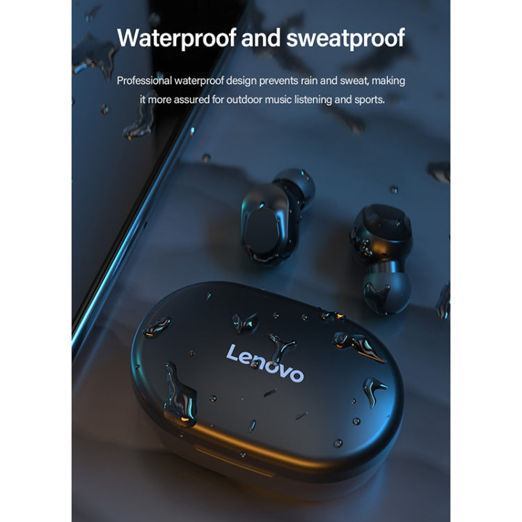 Original Lenovo XT91 Intelligent Noise Reduction Mini Wireless Bluetooth Earphone with Charging Box & LED Power Digital Display, Support Touch & HD Call & Voice Assistant & Dual-mode Earphone (White) - Bluetooth Earphone by Lenovo | Online Shopping South Africa | PMC Jewellery