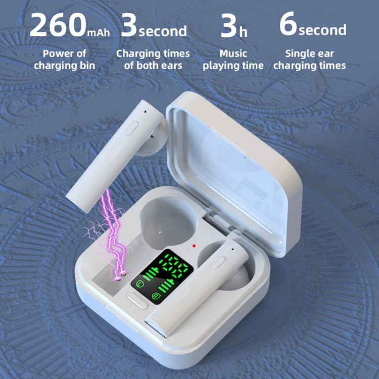 AIR6 Pro Bluetooth 5.0 TWS Touch In-ear Style Wireless Bluetooth Earphone with Charging Box - TWS Earphone by PMC TechLife | Online Shopping South Africa | PMC TechLife