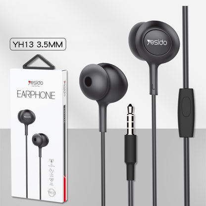 Yesido YH13 3.5mm In-Ear Wired Earphone, Length: 1.2m - In Ear Wired Earphone by Yesido | Online Shopping South Africa | PMC Jewellery