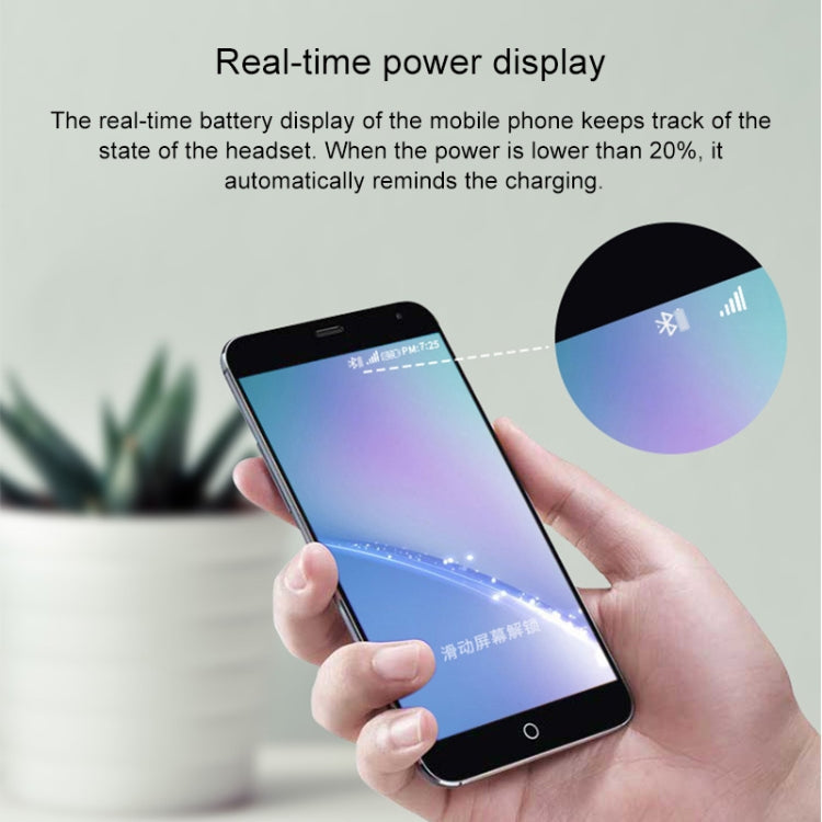 J1 TWS Digital Display Bluetooth V5.0 Wireless Earphones with LED Charging Box(White) - TWS Earphone by PMC TechLife | Online Shopping South Africa | PMC TechLife