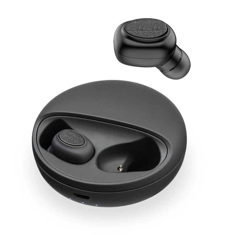 YH-03 TWS V5.0 Wireless Stereo Bluetooth Headset with Charging Case, Support Voice Assistant(Black) - TWS Earphone by PMC TechLife | Online Shopping South Africa | PMC TechLife