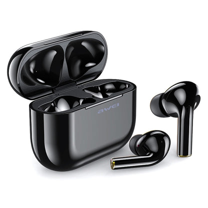 awei T29 Bluetooth V5.0 TWS True Wireless Sports Headset with Charging Case(Black) - TWS Earphone by awei | Online Shopping South Africa | PMC Jewellery