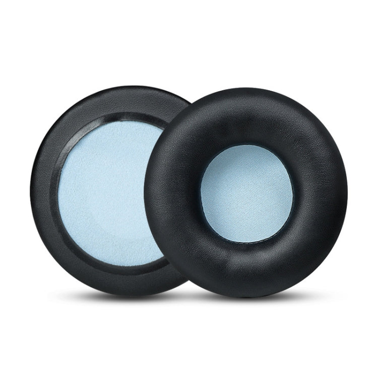 2 PCS For Skullcandy / HESH 2.0 HESH Ordinary Earphone Cushion Cover Earmuffs Replacement Earpads with Mesh(Black+Light Blue Mesh) - Earmuff & Pad by PMC Jewellery | Online Shopping South Africa | PMC Jewellery