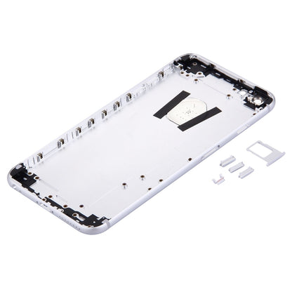 5 in 1 for iPhone 6s Plus (Back Cover + Card Tray + Volume Control Key + Power Button + Mute Switch Vibrator Key) Full Assembly Housing Cover(Silver) - iPhone 6S/6S Plus Parts by PMC Jewellery | Online Shopping South Africa | PMC Jewellery