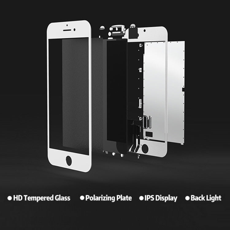 Original LCD Screen for iPhone 7 with Digitizer Full Assembly (White) - free shipping - PMC TechLife - Order now!