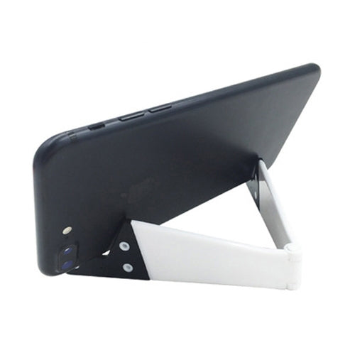 V Shape Universal Mobile Phone Tablet Bracket Holder (White) - Desktop Holder by PMC TechLife | Online Shopping South Africa | PMC TechLife