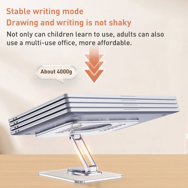 R-JUST T632 Acrylic 360 Degree Rotating Desktop Tablet Stand (Transparent) - free shipping - PMC TechLife - Order now!