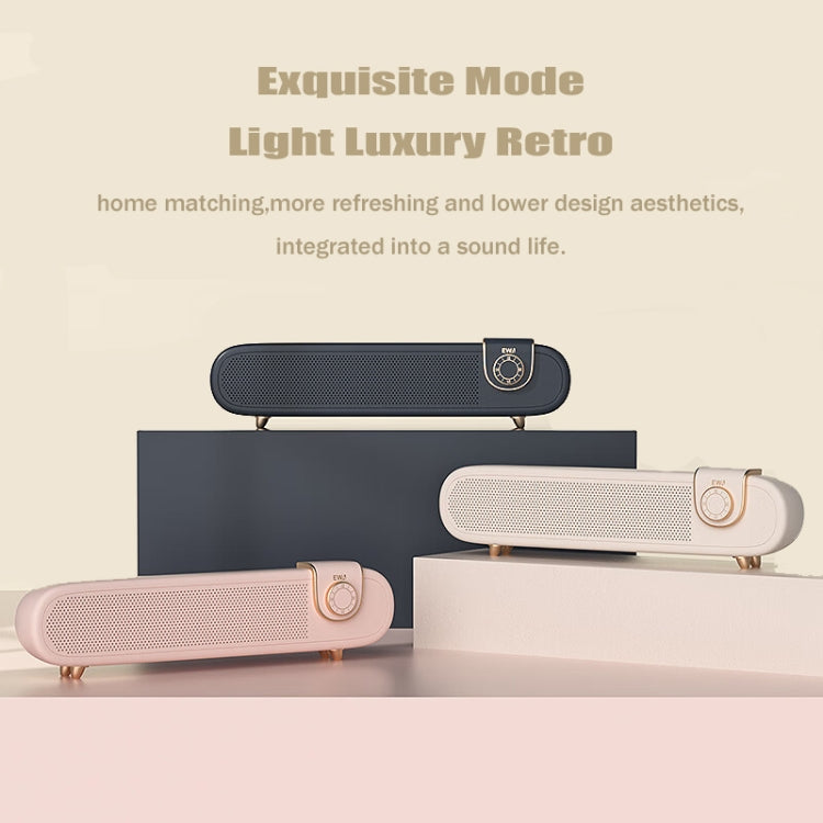 EWA L102 Classic Style Retro Bluetooth Wireless Speaker, Support TF/AUX(White) - free shipping - PMC TechLife - Order now!