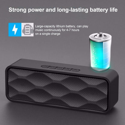 SC211 Pro Outdoor Multi-function Card Wireless Bluetooth Speaker Standard Edition (Black) - Desktop Speaker by PMC Jewellery | Online Shopping South Africa | PMC Jewellery