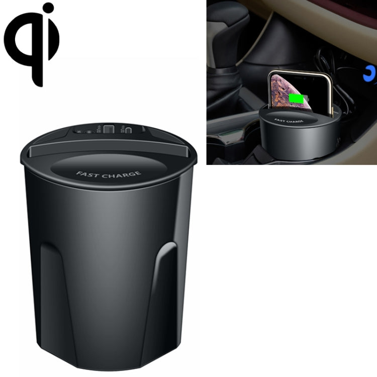 X9 Car QI Standard Charging Cup Wireless Fast Charger - Car Charger by PMC Jewellery | Online Shopping South Africa | PMC Jewellery