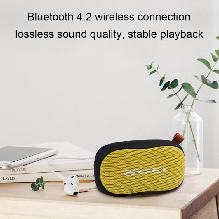 awei Y900 Mini Portable Wireless Bluetooth Speaker Noise Reduction Mic, Support TF Card / AUX - Mini Speaker by awei | Online Shopping South Africa | PMC Jewellery