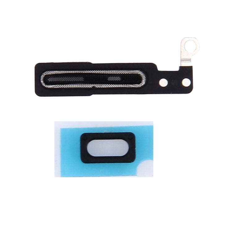 10 PCS Earpiece Receiver Mesh Cover + Earpiece Receiver Adhesive Sticker for iPhone 7 - Metal Parts by PMC TechLife | Online Shopping South Africa | PMC TechLife