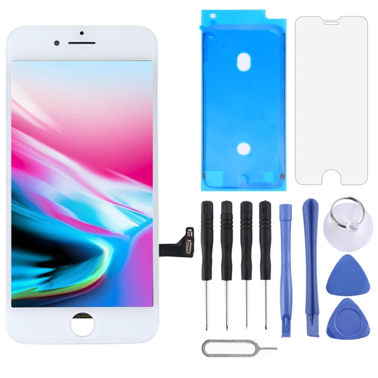 Original LCD Screen for iPhone 8 with Digitizer Full Assembly(White) - free shipping - PMC TechLife - Order now!