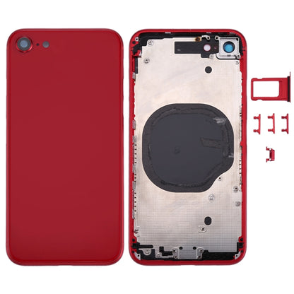Back Housing Cover for iPhone 8 (Red) - Back Cover by PMC Jewellery | Online Shopping South Africa | PMC Jewellery