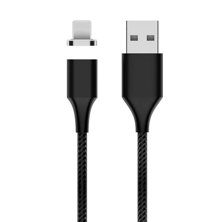 M11 5A USB to 8 Pin Nylon Braided Magnetic Data Cable, Cable Length: 1m (Black) - Charging Cable & Head by PMC TechLife | Online Shopping South Africa | PMC TechLife