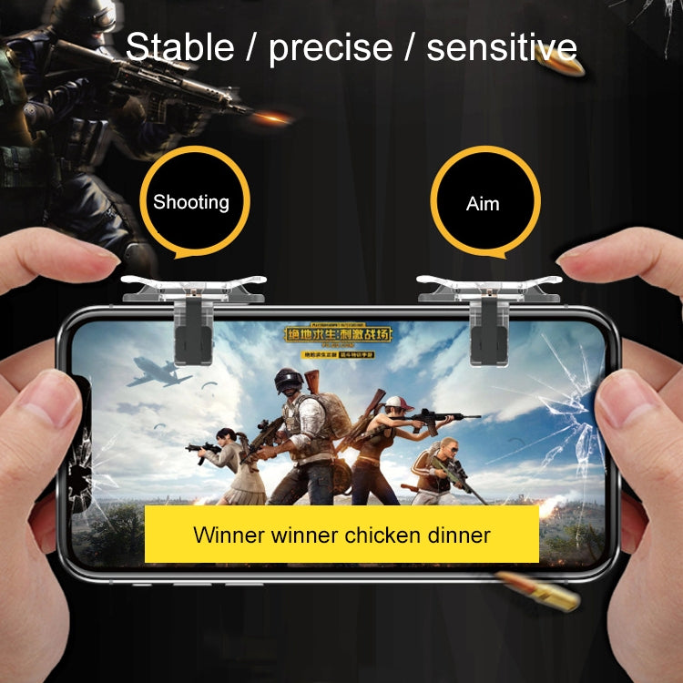 T10S Eat Chicken Mobile Phone Trigger Shooting Controller Button Handle - Handle Shooter by PMC TechLife | Online Shopping South Africa | PMC TechLife