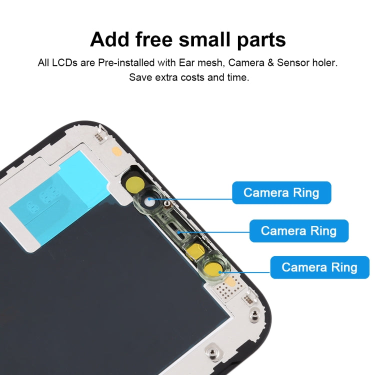 JK TFT LCD Screen for iPhone XS with Digitizer Full Assembly(Black) - LCD Related Parts by JK | Online Shopping South Africa | PMC TechLife | Buy Now Pay Later Mobicred