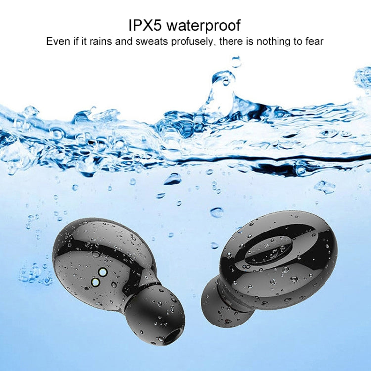 XG13 Bluetooth 5.0 TWS Mini Stereo Wireless Bluetooth Earphone (Black) - TWS Earphone by PMC TechLife | Online Shopping South Africa | PMC TechLife