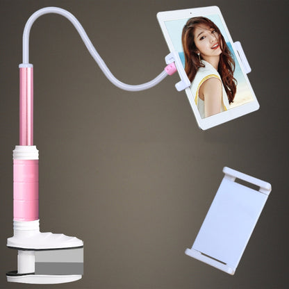 Aluminum-magnesium Alloy Free-Rotating Lazy Bracket Universal Mobile Phones Tablet PC Stand, Suitable for 4-12.9 inch Mobile Phones / Tablet PC, Length: 1.2m (Pink) - Lazy Bracket by PMC Jewellery | Online Shopping South Africa | PMC Jewellery