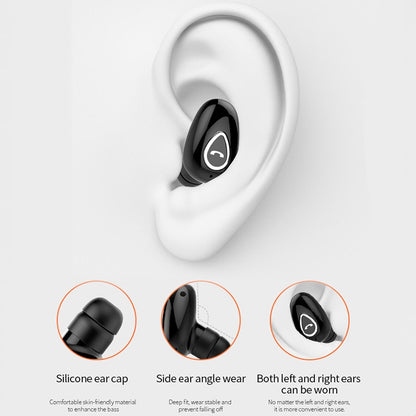 YX01 Sweatproof Bluetooth 4.1 Wireless Bluetooth Earphone, Support Memory Connection & HD Call (Silver) - Bluetooth Earphone by PMC Jewellery | Online Shopping South Africa | PMC Jewellery