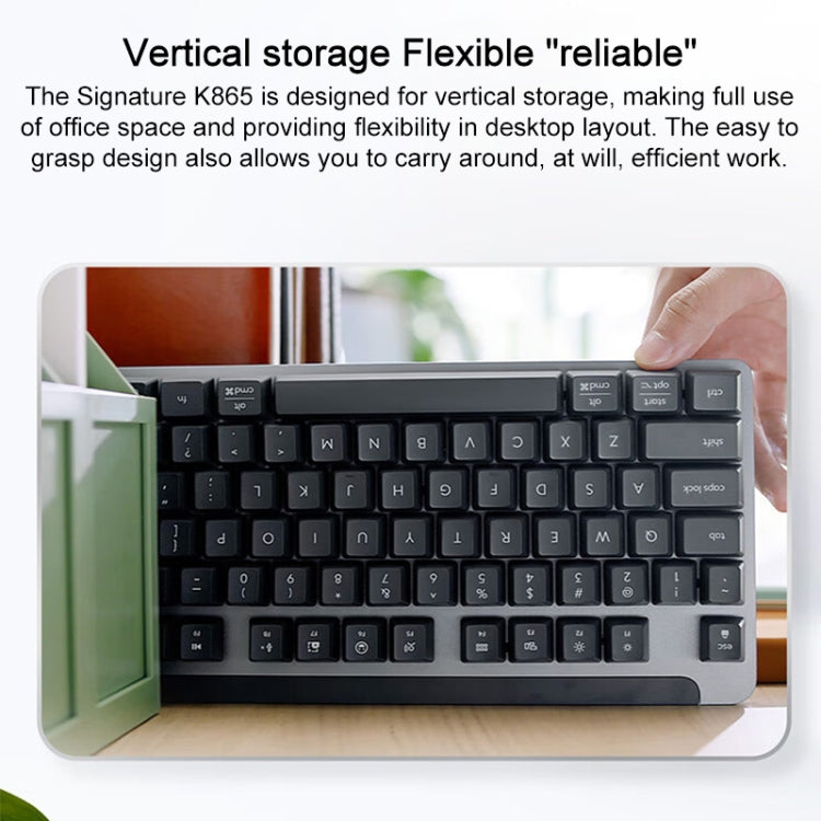 Logitech K865 104 Keys Wireless Bluetooth Mechanical Keyboard, Red Shaft (Pink) - free shipping - PMC TechLife - Order now!